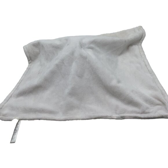 Carter’s Elephant Zig Zag Chevron Security Blanket Lovey Grey White 14” X 14” - Picture 8 of 9